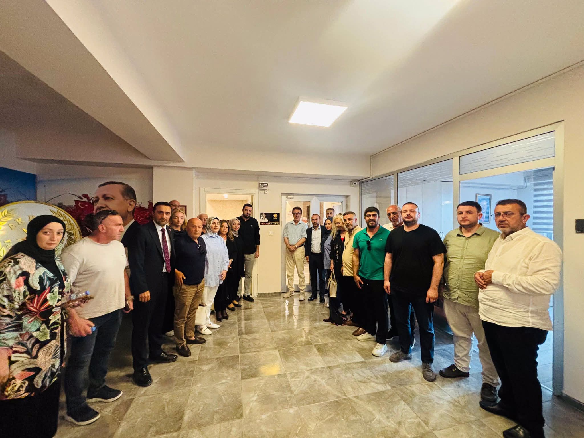 Ak parti teşkilatından vefa örneği