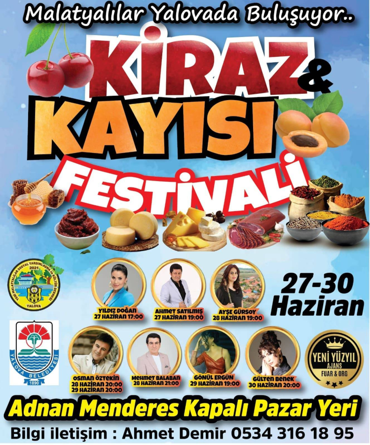 Malatyalılar Yalova’da Kiraz Ve Kayısı Festivali’nde Buluşuyor1