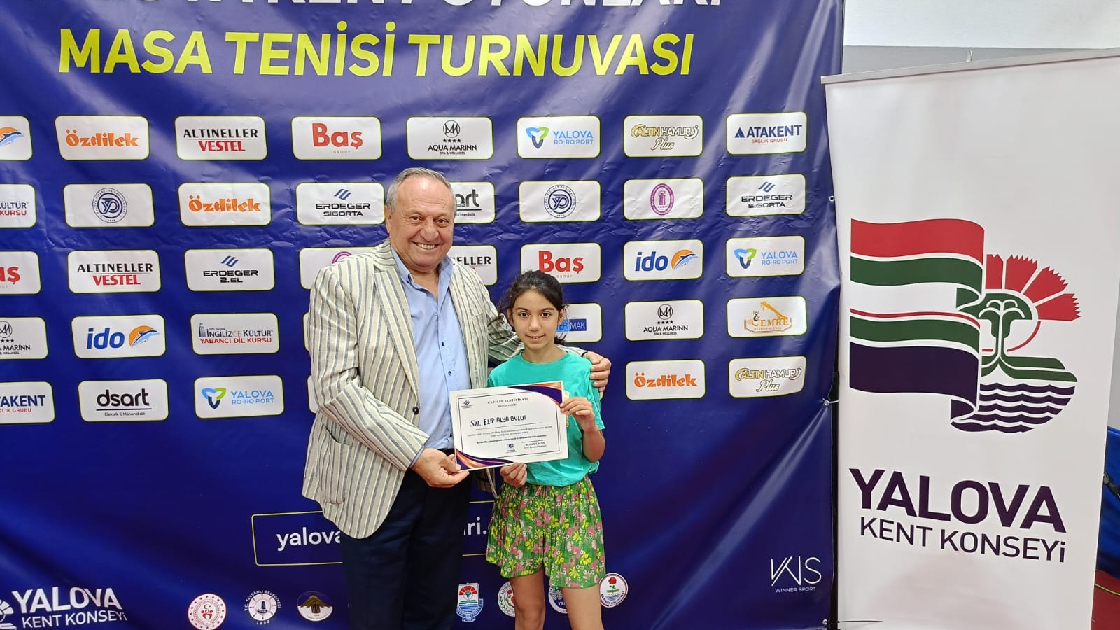 Yalova Kent Oyunları’nda Masa Tenisi Heyecanı