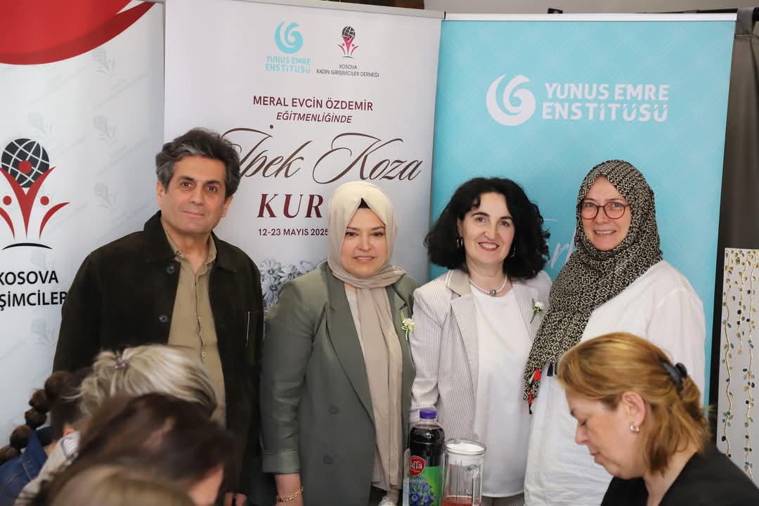Yalovalı Sanatçıdan Kosova’da İpek Koza Sanatı Eğitimi2