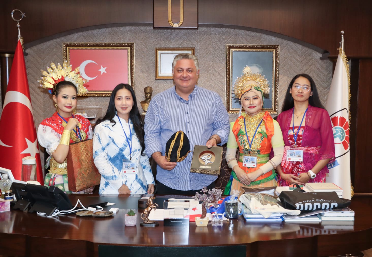 Başkan Gürel, Tufag Festival Ekiplerini Ağırladı1