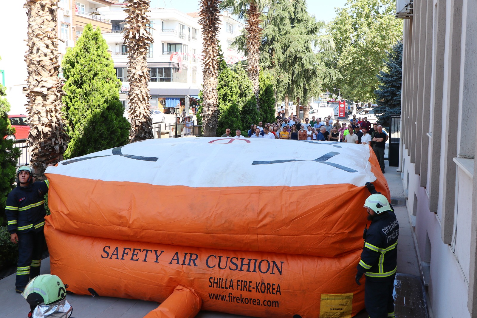 Çiftlikköy İtfaiyesi Gerçekçi Yangın Tatbikatı Yaptı1
