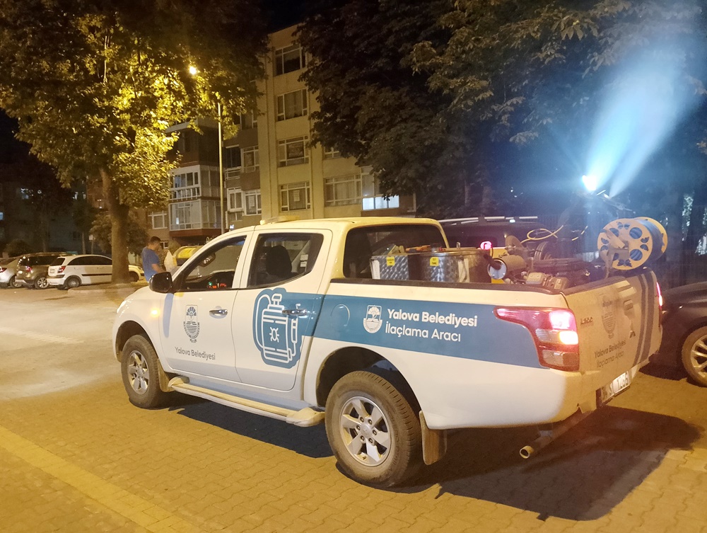 Yaova'da İlaçlama