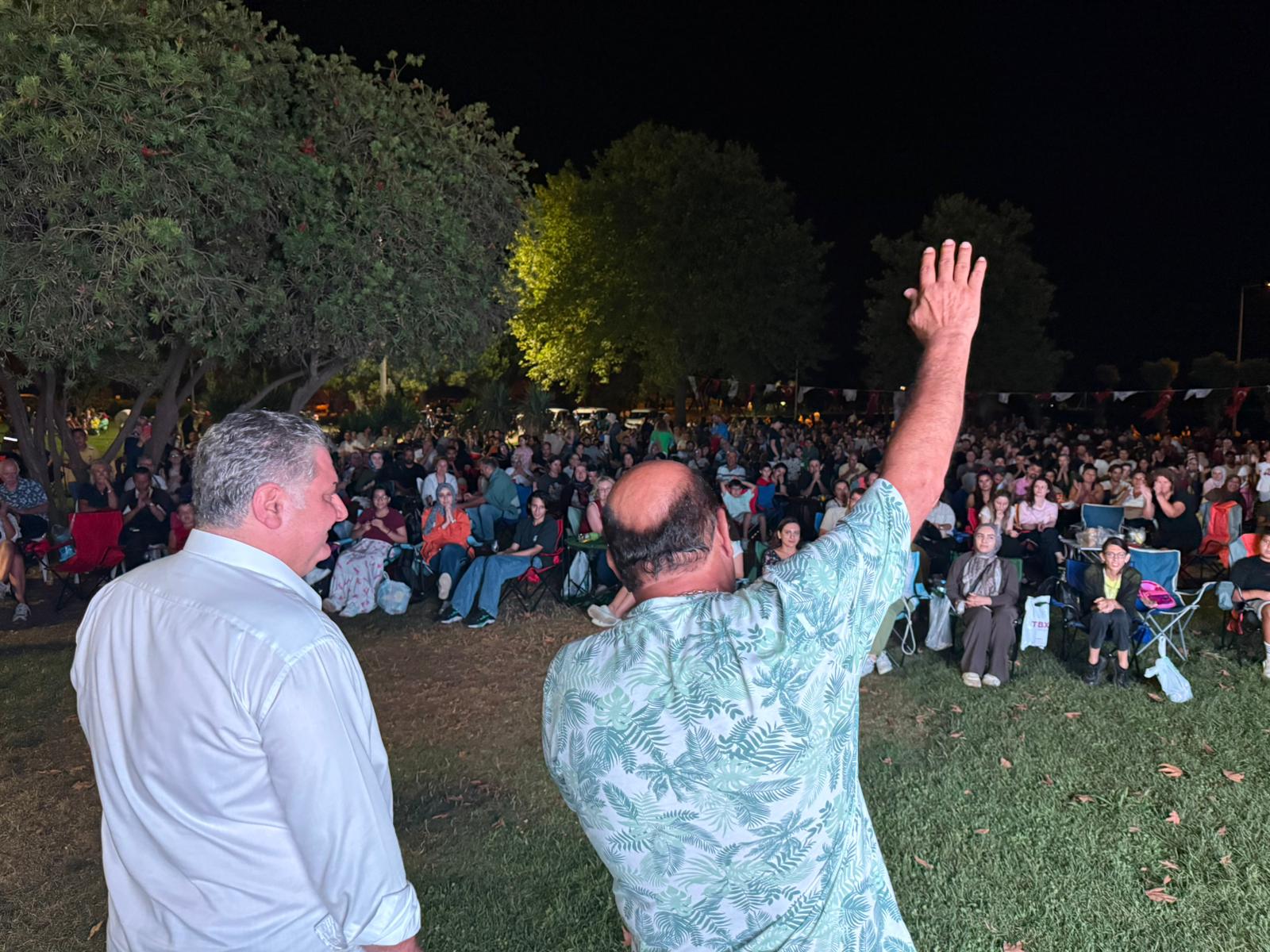 Yalova Beledi̇yesi̇'nden Açik Havada Si̇nema Keyfi̇ (4)