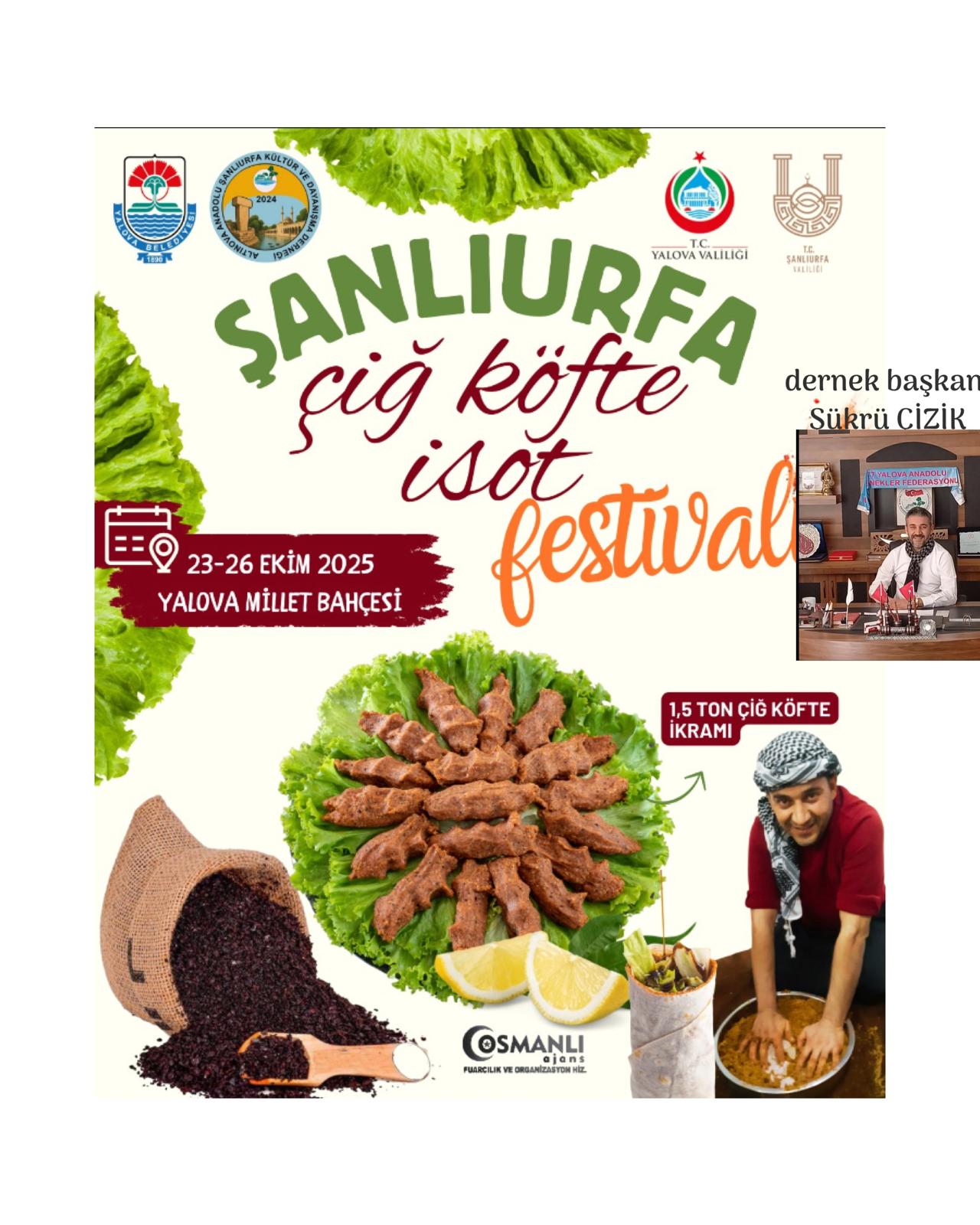 Şanlıurfa çiğköfte festivâli