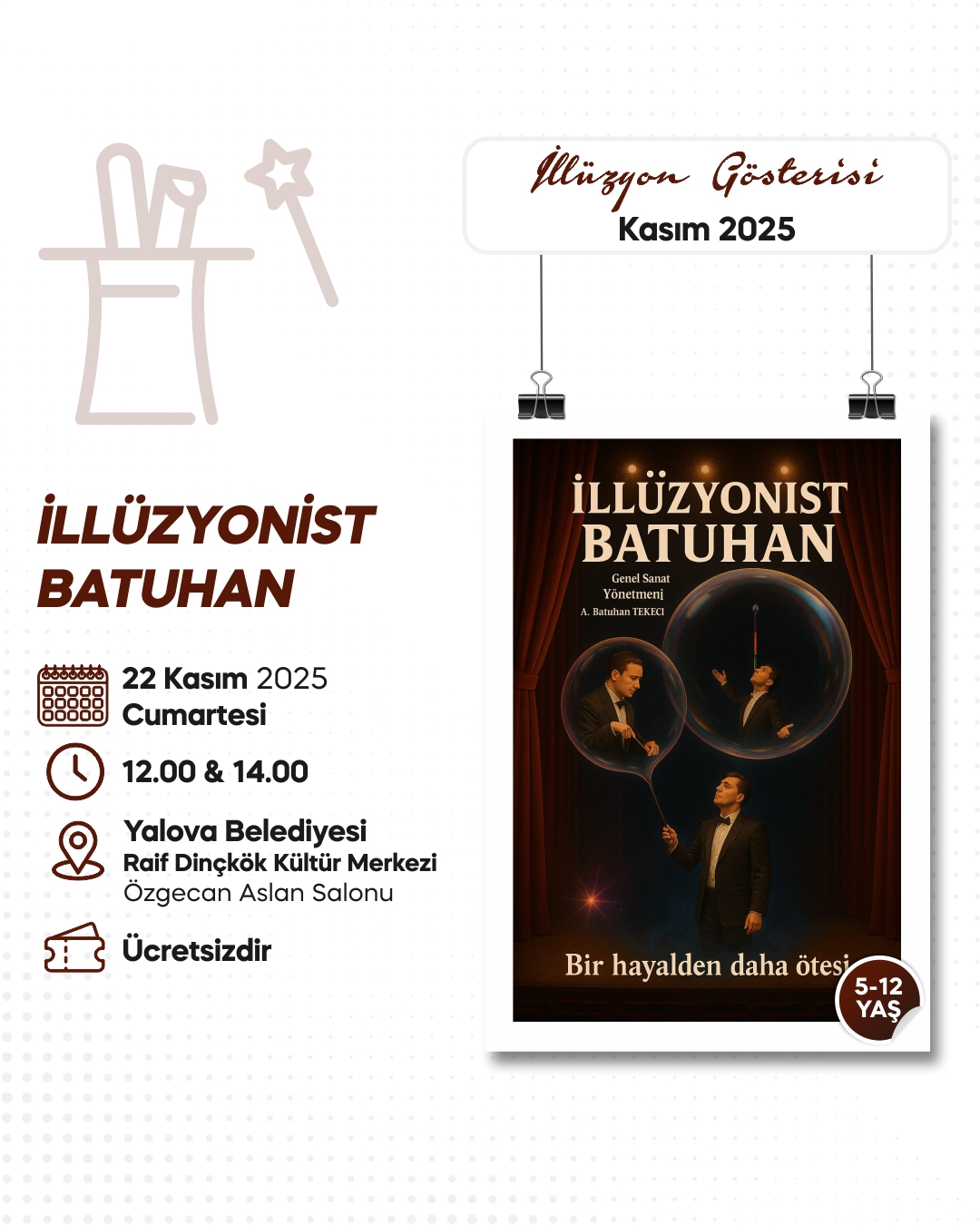 22 Kasım Illüzyon Logosuz