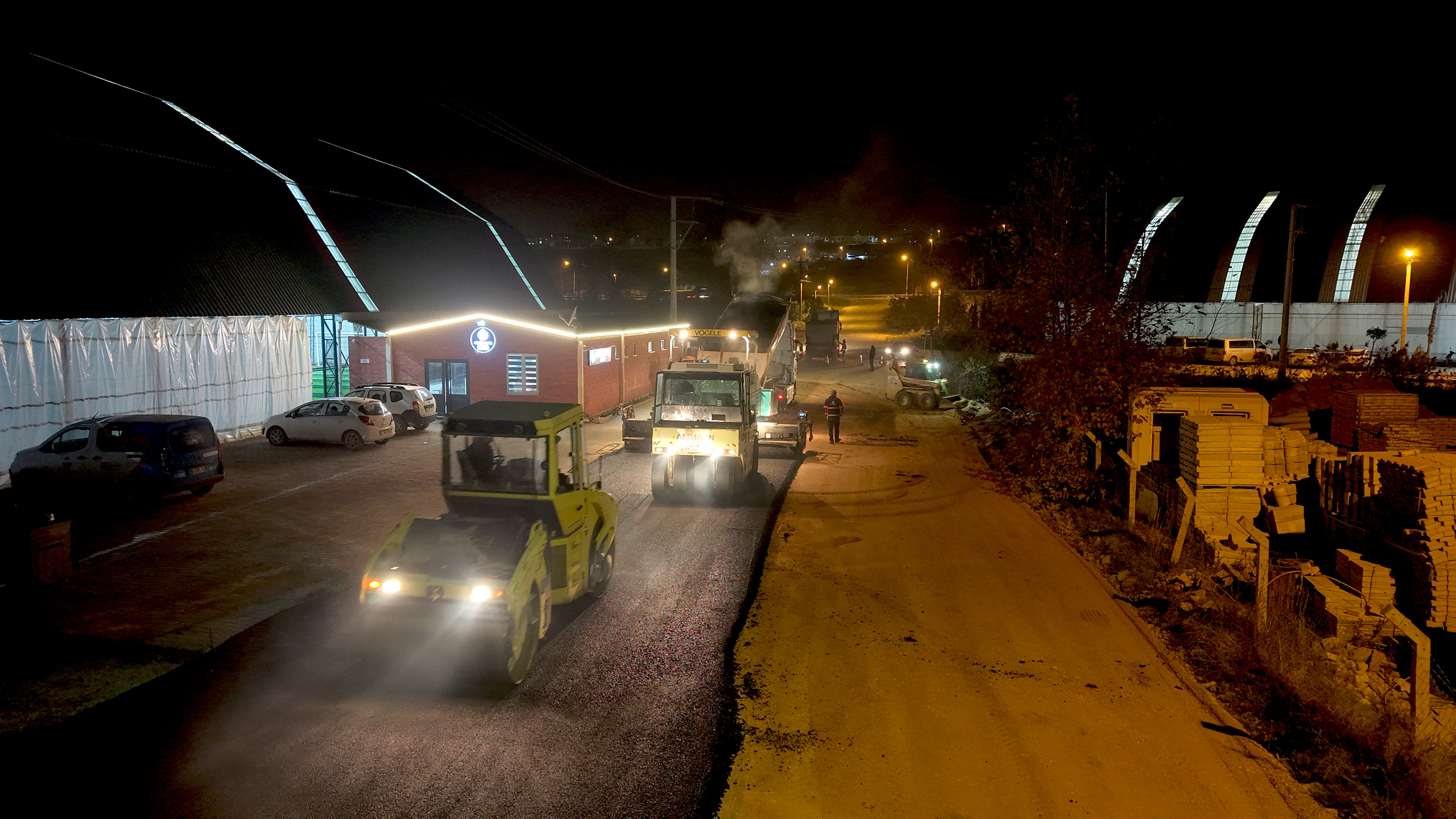 Ekiplerden Gece Mesaisi (4)