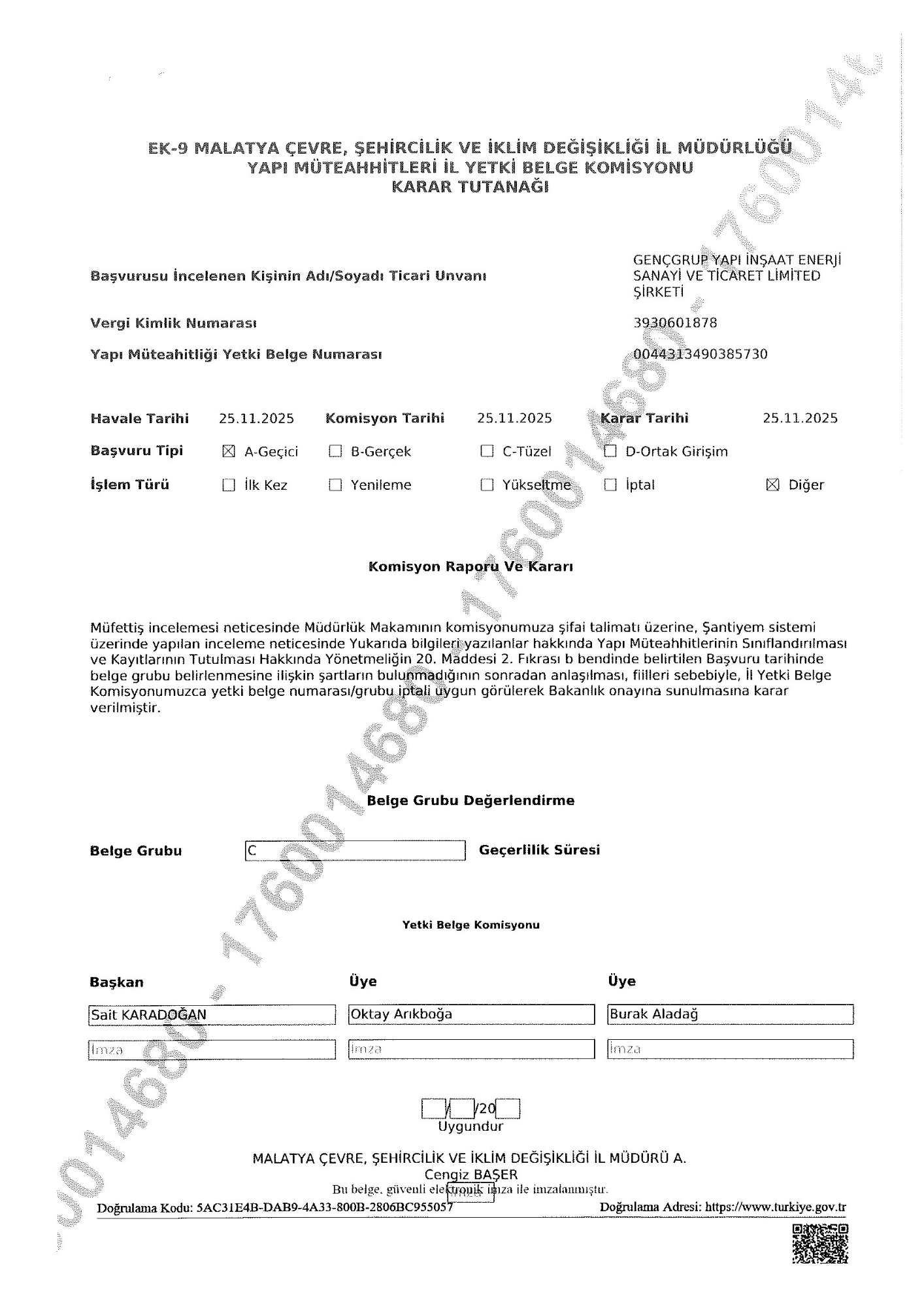 Malatya Çevre, Şehi̇rci̇li̇k Ve İkli̇m Deği̇şi̇kli̇ği̇ Müdürlüğü 20260212 161446 0002-1