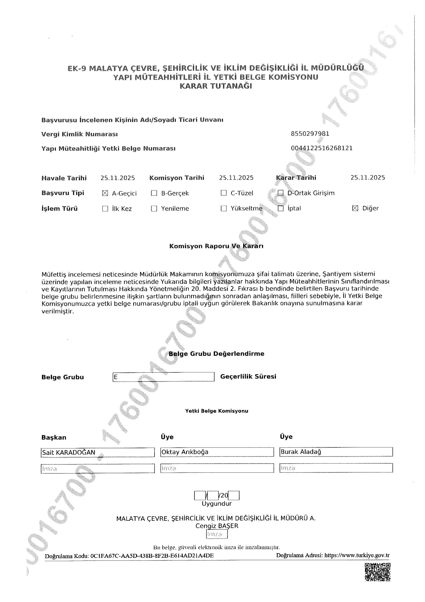 Malatya Çevre, Şehi̇rci̇li̇k Ve İkli̇m Deği̇şi̇kli̇ği̇ Müdürlüğü 20260212 161446 0005-1