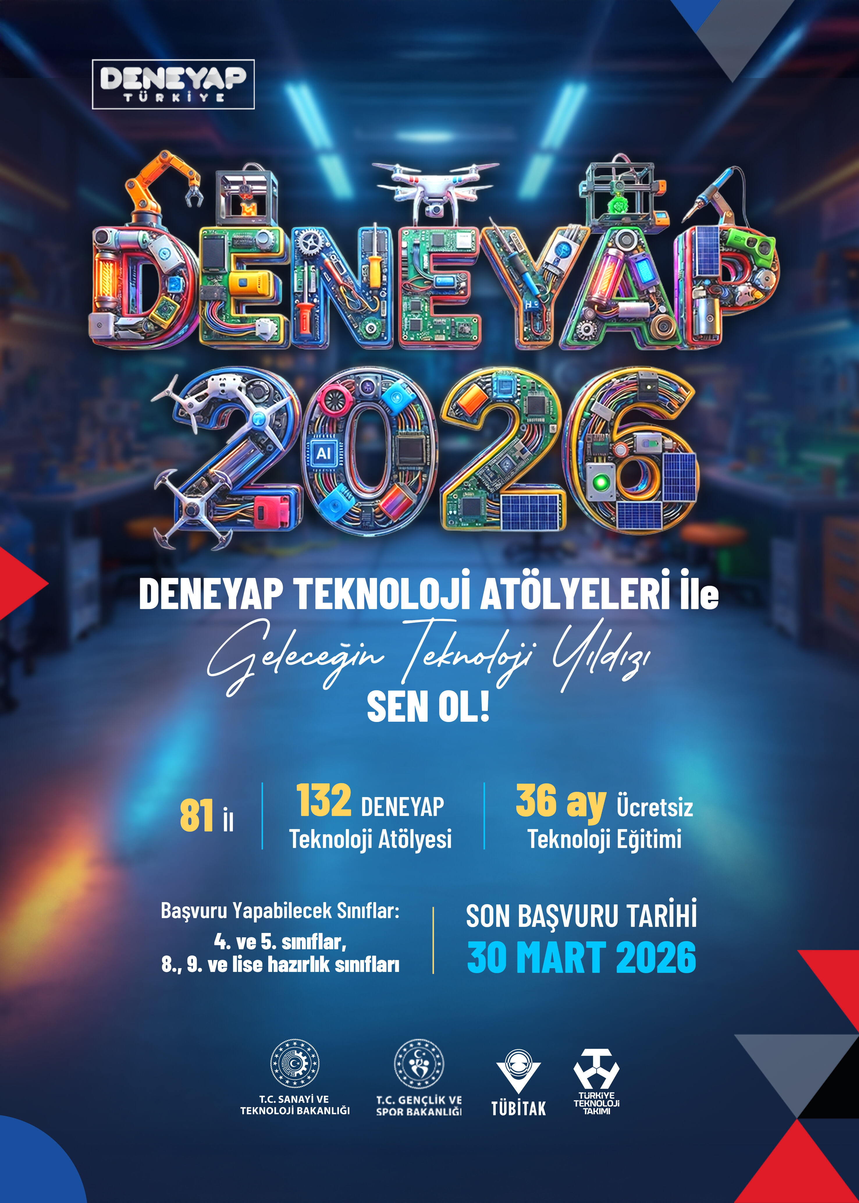 Deneyap2026 50X70Cm