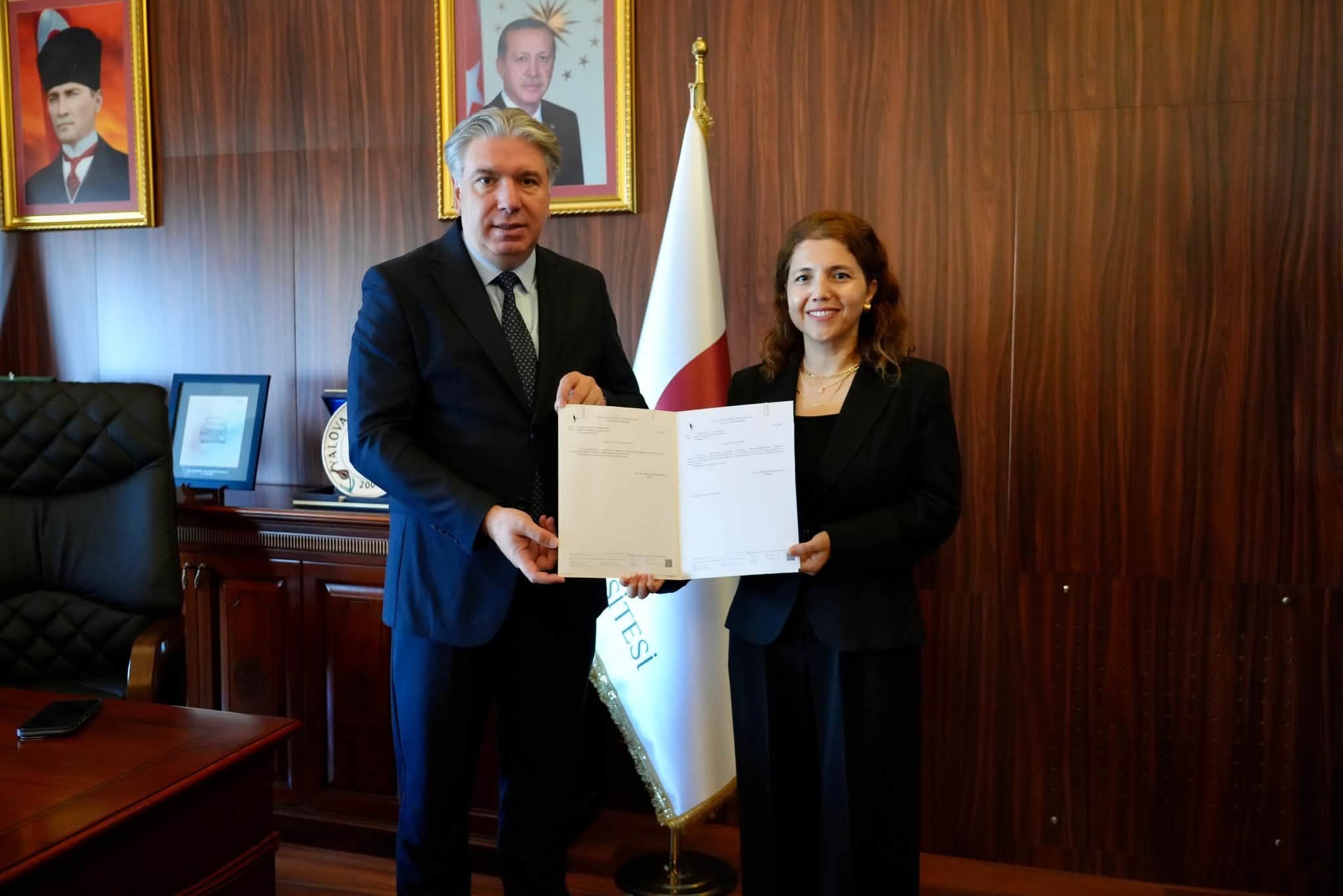Mehmet Bahcekapili Rektor Yardimciligi Devir Teslimi