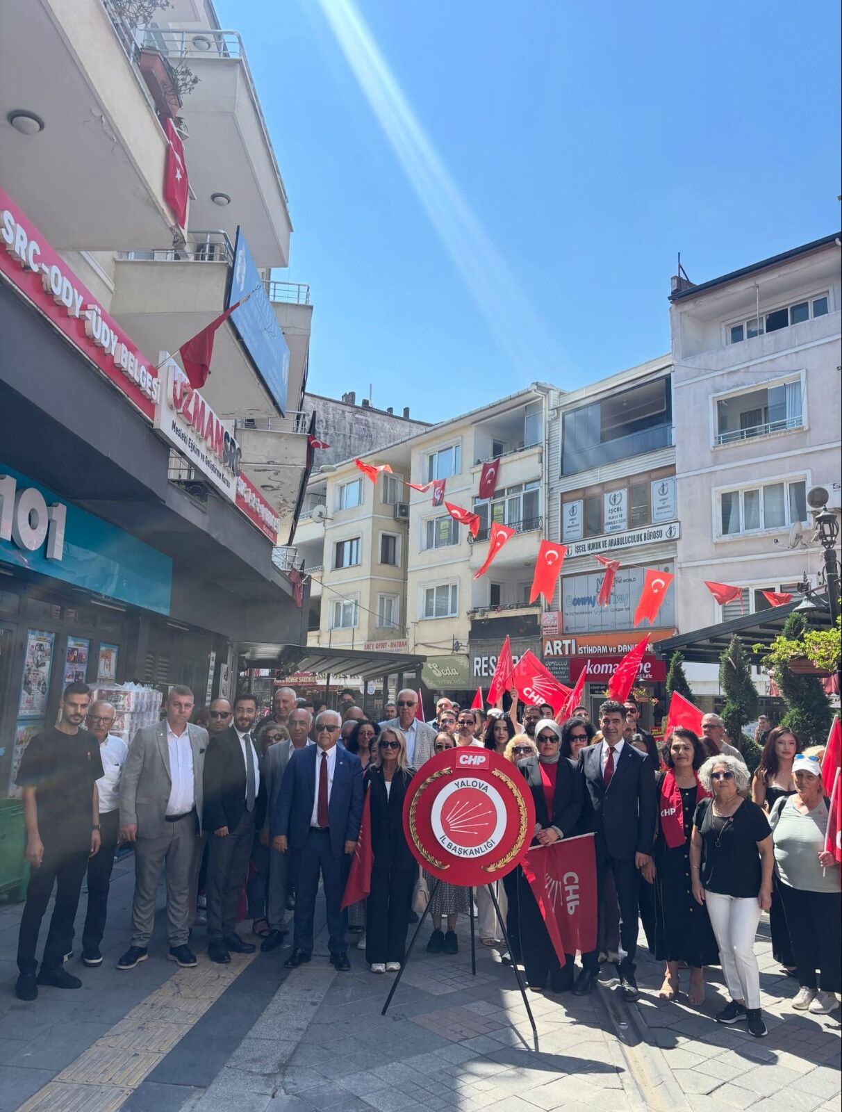 Mesut Tutug Tahsin Becan 30 Agustos Ataturk Aniti Celenk