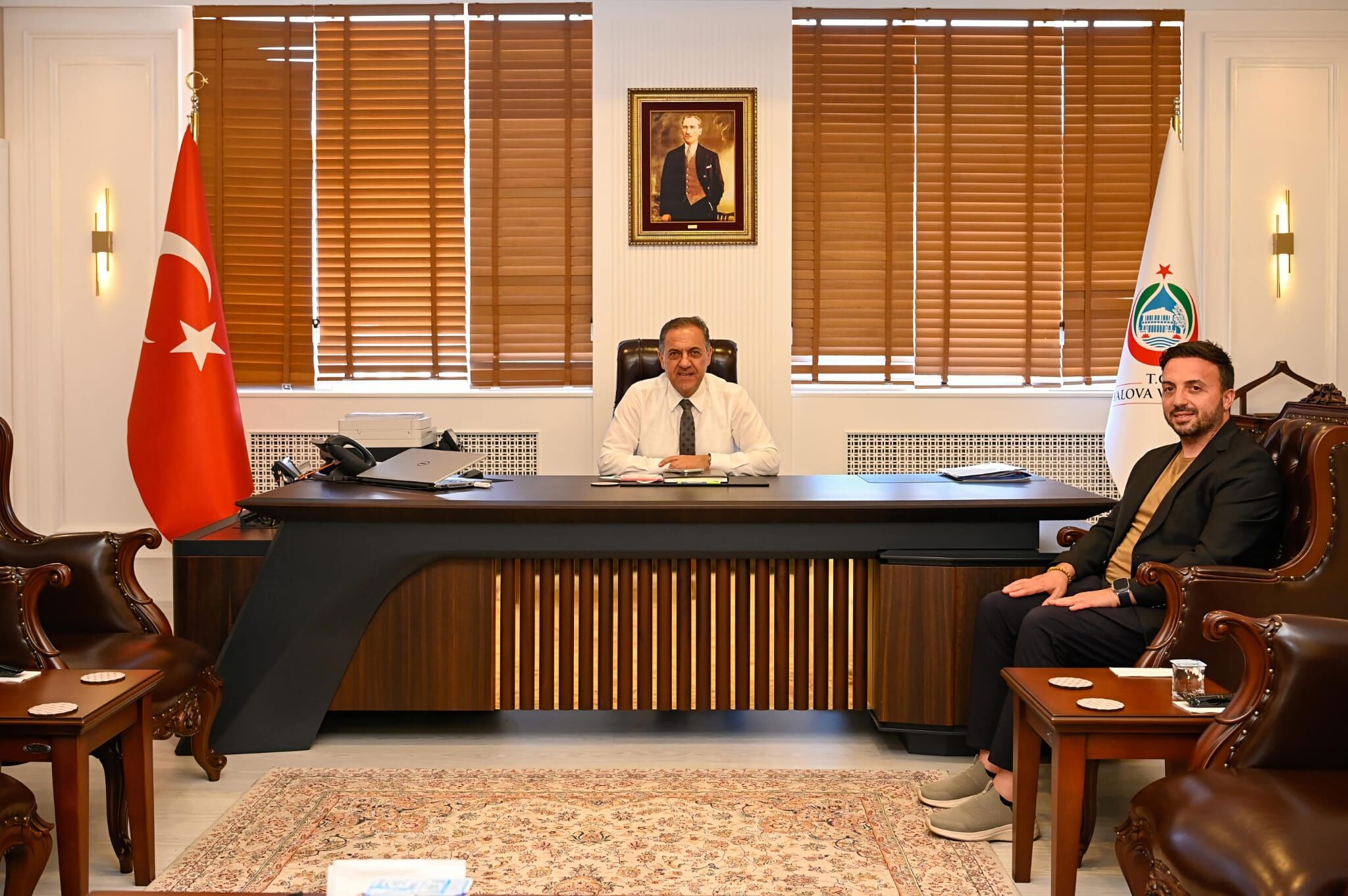 Vali Dr Ahmet Hamdi Usta Valilik Makam Kabulleri