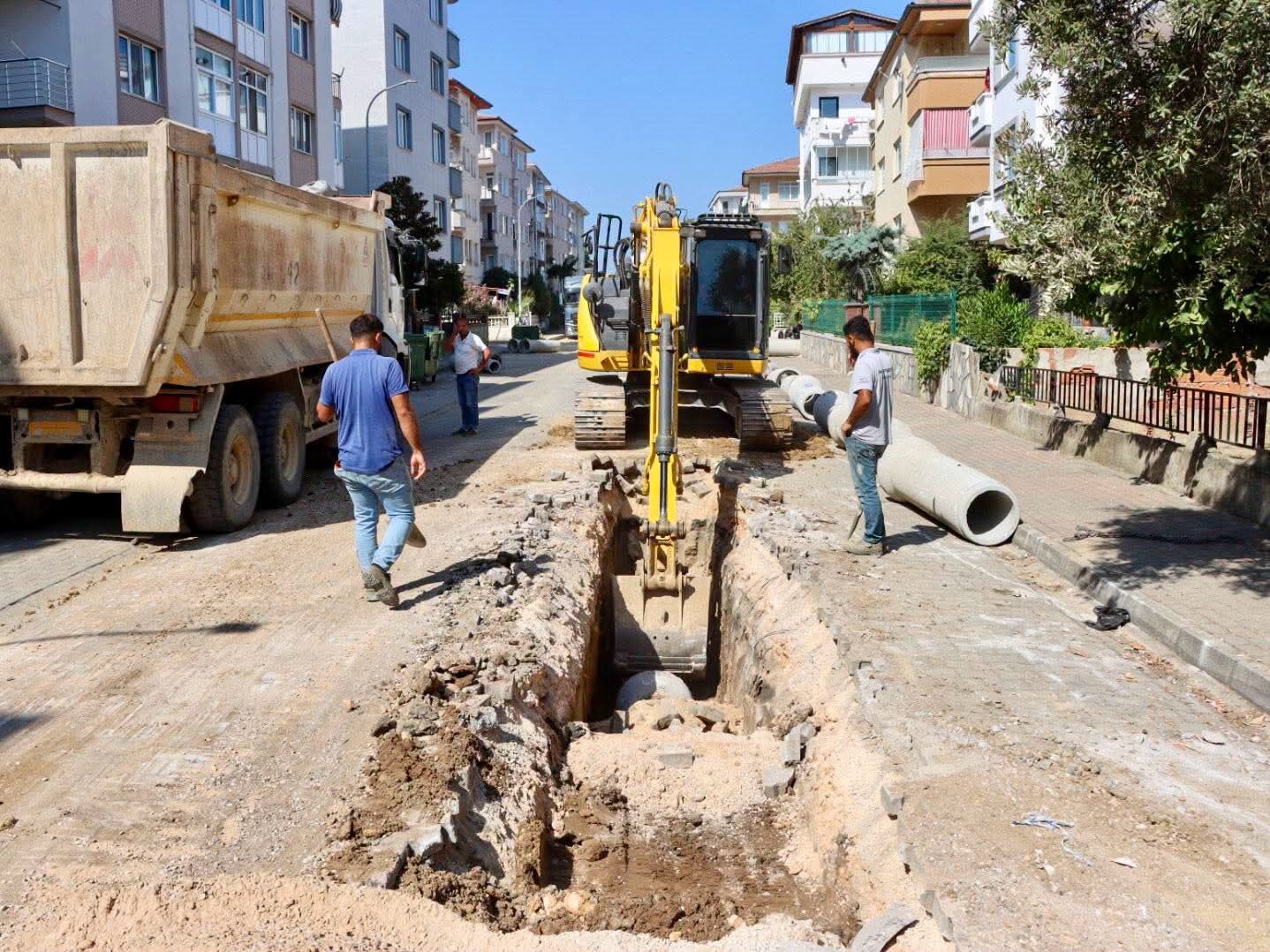 Yalova Genelinde Altyapi Ve Ustyapi Calismalari Suruyor
