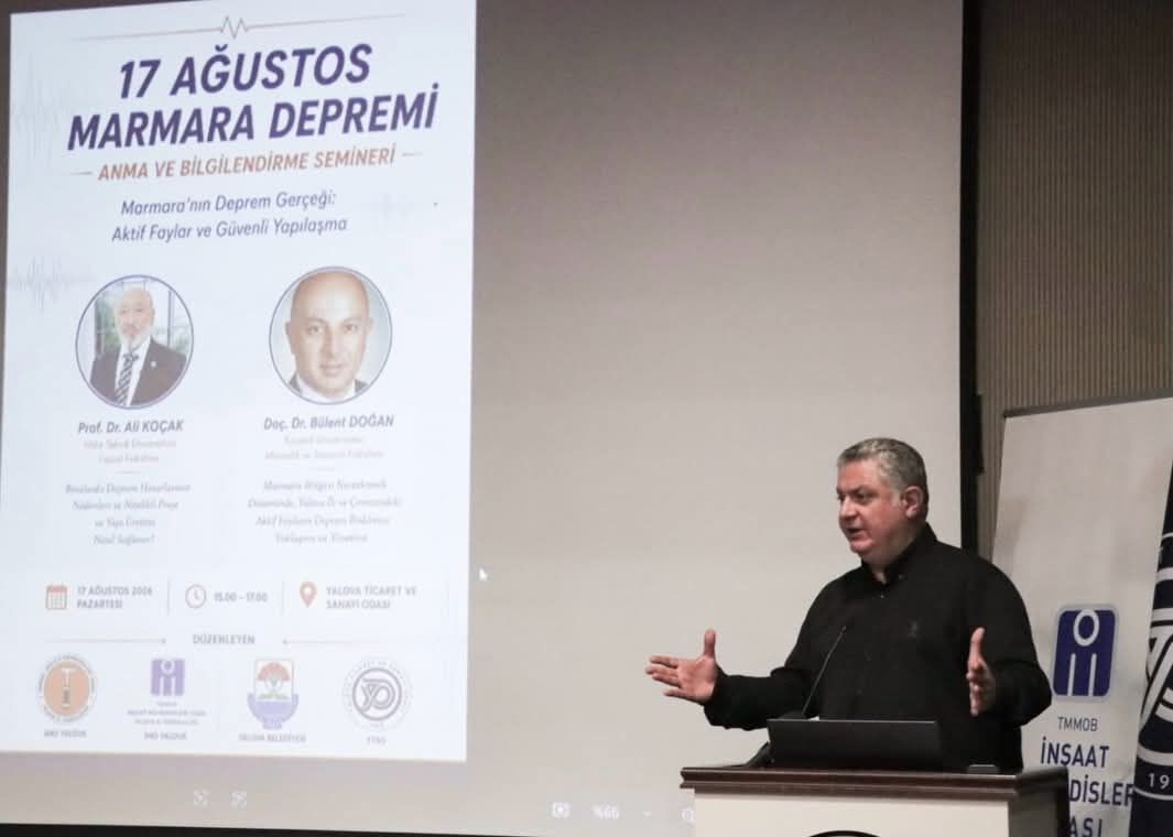 Yalova Marmara Depremi Bilgilendirme Semineri
