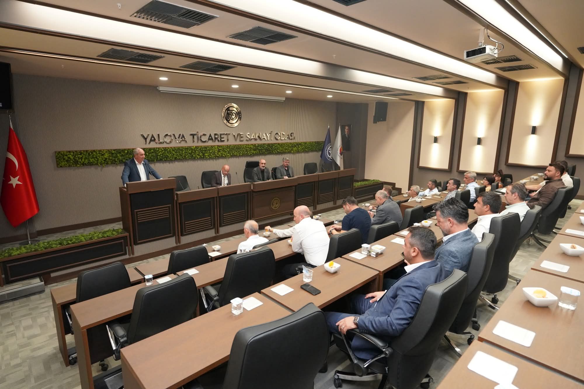 Yalova Ticaret Ve Sanayi Odasi Agustos Meclisi