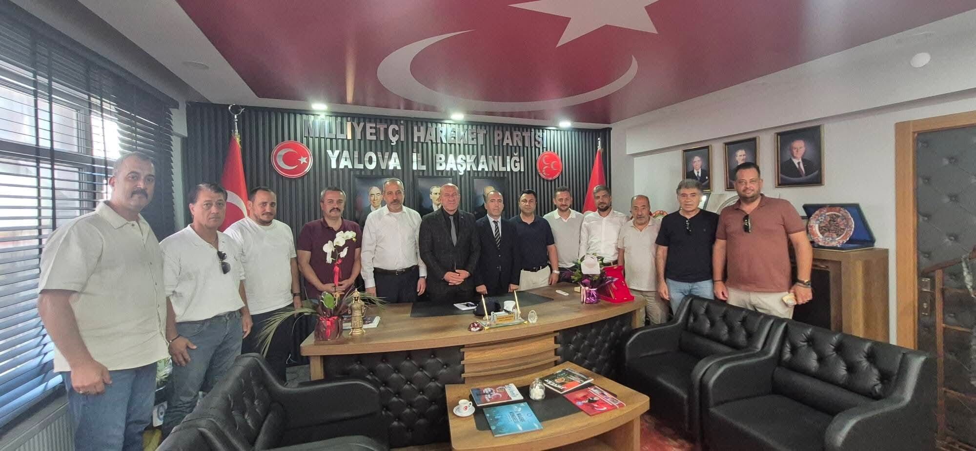 Yalova Universitesi Rektor Yardimcisi Cahit Kulekci Ziyareti 2