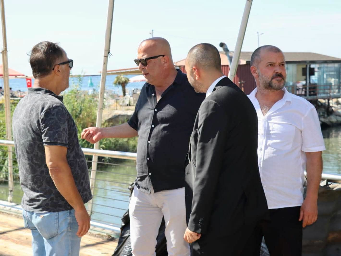 Bican Cuhadar Murat Tiryaki Ve Fatih Saydam Sahada