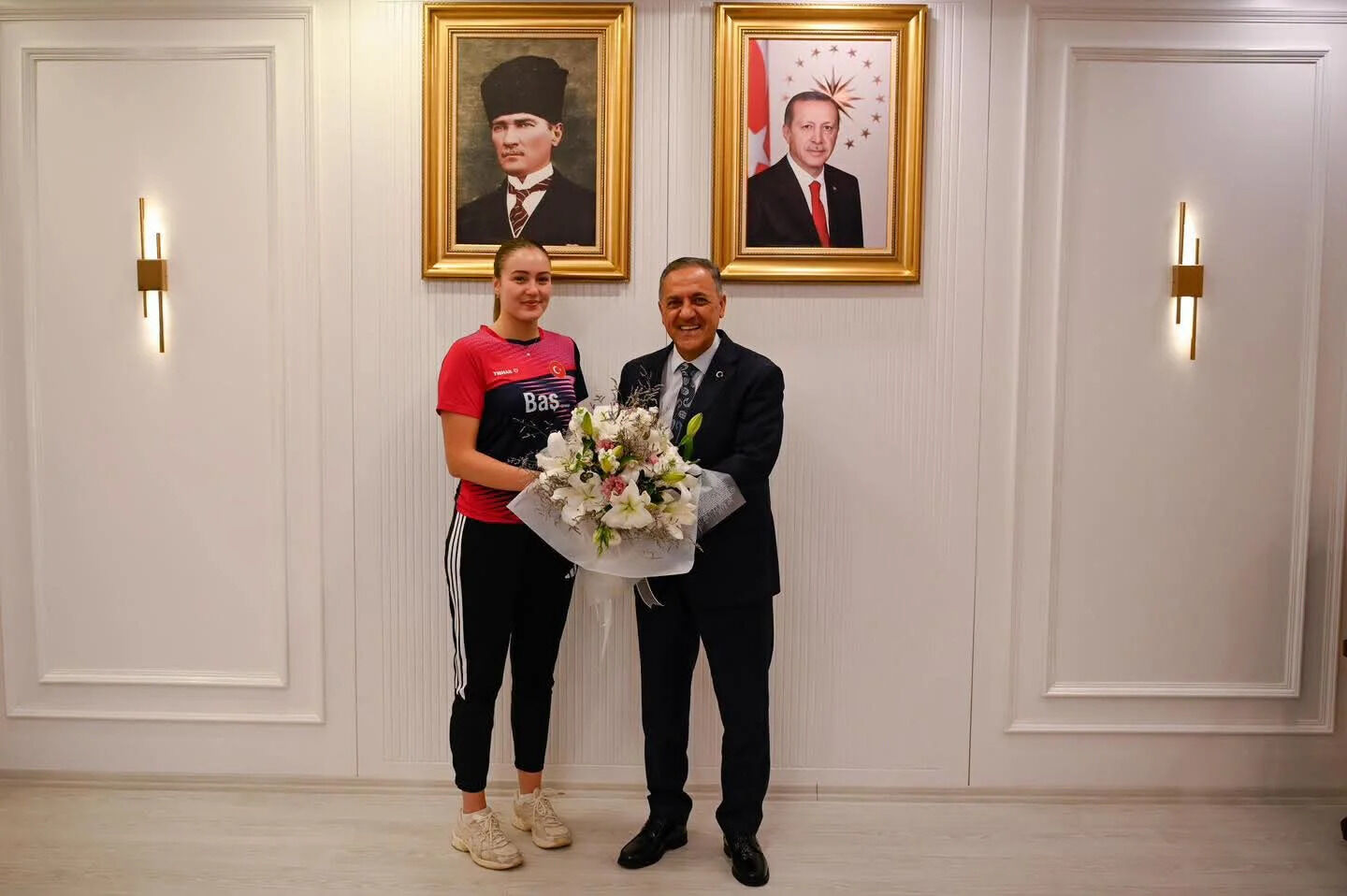 Ece Haraç’a Valilikte Tebrik: Hedef 2028 Olimpiyatları