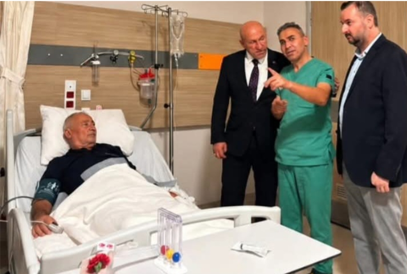 Barış Yılmaz’dan Hastalara ve Sağlık Çalışanlarına Ziyaret