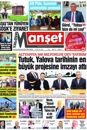 Manşet Gazetesi - 15.10.2022 Manşeti