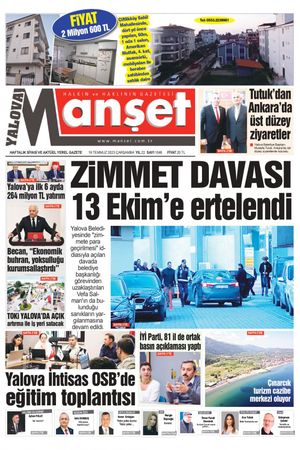 Manşet Gazetesi - 19.07.2023 Manşeti