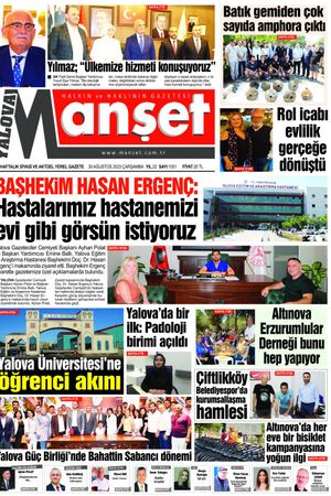 Manşet Gazetesi - 30.08.2023 Manşeti